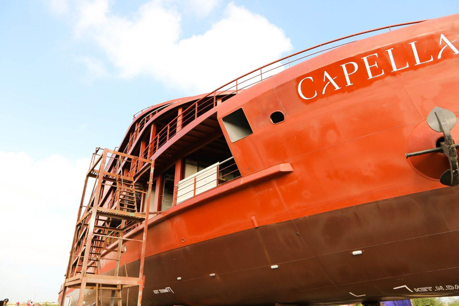 Du thuyền 5 sao Capella chính thức nhận khách vào tháng 03/2020 